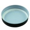 Black Metal 58-400 Lid with standard plastisol liner for 4oz Clear Frosted Jar ONLY (1890/cs) alternate view
