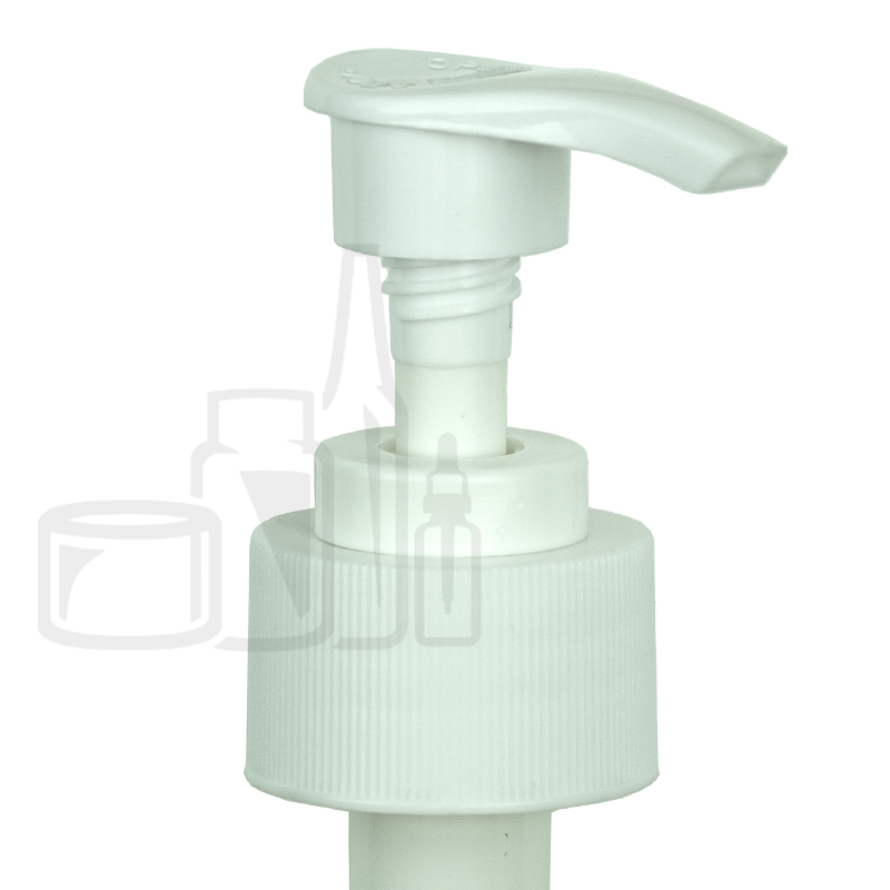 Lotion Pump - 28/410 - White - Ribbed - 280mm Dip Tube(750/case)