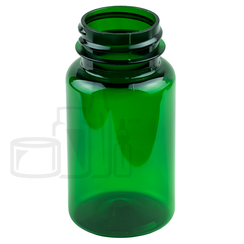 60cc Spring Green PET Plastic Packer Bottle 33-400(1000/case)