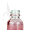 1oz Faded Red Glass Boston Round Bottle 20-400 (180/case) alternate view
