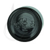 30ml Transparent Black Glass Euro Round Bottle 18-415 alternate view