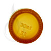 30ml Frosted Orange Glass Euro Round Bottle 18-415 alternate view