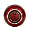 30ml Shiny Red Glass Boston Round Hybrid Bottle 20-415 alternate view