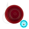 V3 - 30ML PET Plastic CLEAR STUBBY CHUBBY GORILLA BOTTLE W/ CRC/TE SOLID RED CAP(1000/case) alternate view