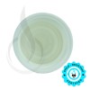V3 - 30ML PET Plastic CLEAR STUBBY CHUBBY GORILLA BOTTLE W/ CRC/TE SOLID WHITE CAP(1000/case) alternate view