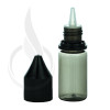 V3 - 10ML PET Plastic BLACK CHUBBY GORILLA W/CRC/TE BLACK CAP alternate view
