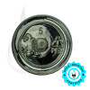 V3 - 15ML PET Plastic TRANSPARENT BLACK CHUBBY GORILLA BOTTLE W/ CRC/TE SOLID BLACK CAP(1000/case) alternate view