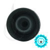 V3 - 15ML PET Plastic TRANSPARENT BLACK CHUBBY GORILLA BOTTLE W/ CRC/TE SOLID BLACK CAP(1000/case) alternate view