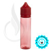 V3 - 60ML RED PET Plastic CHUBBY GORILLA BOTTLE W/ CRC/TE RED CAP alternate view