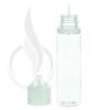 V3 - 60ML PET Plastic CHUBBY GORILLA CLEAR BOTTLE W/ CRC/TE CLEAR CAP(500/case) alternate view