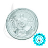 V3 - 15ML PET Plastic CLEAR CHUBBY GORILLA BOTTLE W/ CRC/TE CLEAR CAP(1000/case) alternate view