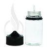 V3 - 75ML PET CHUBBY GORILLA CLEAR BOTTLE W/ CRC/TE BLACK CAP alternate view