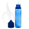 V3 - 60ML BLUE PET Plastic CHUBBY GORILLA BOTTLE W/ CRC/TE BLUE CAP alternate view