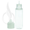 V3 - 50ML PET Plastic CHUBBY GORILLA BOTTLE W/ CRC/TE CLEAR CAP alternate view