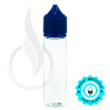 V3 - 60ML PET CHUBBY GORILLA CLEAR BOTTLE W/ CRC/TE SOLID BLUE CAP alternate view