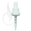NON CRC + Tamper Evident Dropper - White with Measurement Markings on Pipette - 65mm 18-415 alternate view
