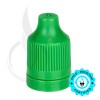 Green CRC (Child Resistant Closure) Tamper Evident Bottle Cap with Tip(5000/cs)  alternate view