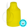 Yellow CRC (Child Resistant Closure) Tamper Evident Bottle Cap with Tip 