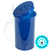 PHILIPS RX® Pop Top Bottle - Blue - 19 Dram alternate view