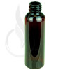 2oz AMBER Cosmo PET Plastic Bottle 20-410 alternate view