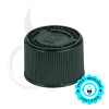 Black CRC (Child Resistant Closure) Cap 20-400 HIS Liner for PET Plastic alternate view