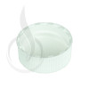 Non CRC WHITE 20-400 Ribbed Skirt Lid with F217 Liner alternate view