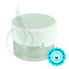 1oz PET Plastic Aviator Series by Chubby Gorilla TE/CRC Clear w/Solid White Cap(500/case) alternate view