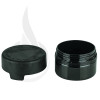 1oz PET Plastic Aviator Series by Chubby Gorilla TE/CRC Solid Black w/Solid Black Cap(500/case) alternate view