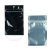 Hanging Zip Bag - Clear Front with Black Back - 3.625" x 5" alternate view