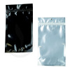 Hanging Zip Bag - Clear Front with Black Back - 5" x 8.1875" alternate view