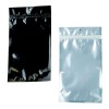 Hanging Zip Bag - Clear Front with Black Back - 5" x 8.1875" alternate view