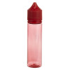 V3 - 60ML RED PET Plastic CHUBBY GORILLA BOTTLE W/ CRC/TE RED CAP alternate view