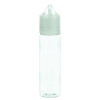 V3 - 60ML PET Plastic CHUBBY GORILLA CLEAR BOTTLE W/ CRC/TE CLEAR CAP(500/case) alternate view