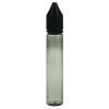 V3 - 30ML PET Plastic CHUBBY GORILLA TRANSPARENT BLACK BOTTLE W/ CRC/TE BLACK CAP(1000/case) alternate view