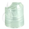 Disc Top - Clear - Smooth Skirt without Liner - 20-410(5,556/case) alternate view