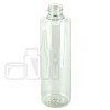 8oz Clear PET Plastic Cylinder Bottle 24-410(236/case)