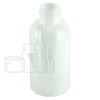 2oz Natural HDPE Plastic Boston Round Bottle 20-410(900/case)