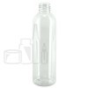 8oz CLEAR Cosmo Round PET Plastic Bottle 24-410(360/case)