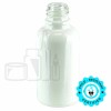 30ml Shiny White Glass Euro Bottle 18-415(330/case)