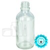 60ml Clear Glass Euro Round Bottle 18-415(240/case)