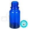 10ml Cobalt Blue Euro Round Glass Bottle 18-415(768/case)