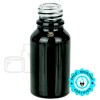 15ml Shiny Black Glass Euro 18-415(468/case)