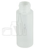 2oz Natural Cylinder HDPE Plastic Bottle 24-410(900/case)