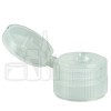 Flip Top - Clear - Ribbed Skirt without liner - 20-410(5,000/case)
