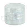 Flip Top - Clear - Ribbed Skirt without liner - 20-410(5,000/case) alternate view
