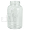 500cc Clear PET Plastic Packer Bottle 45-400(140/case)