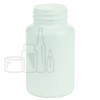 225cc White HDPE Plastic Packer Bottle 45-400(315/cs)