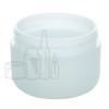 1oz Round Base Frosted PP/PS Double Wall Jar - 53-400(576/case) alternate view