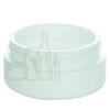 8oz WHITE Plastic Jar (280/case)