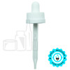 CRC (Child Resistant Closure) Dropper - White - 76mm 20-400(1400/case)